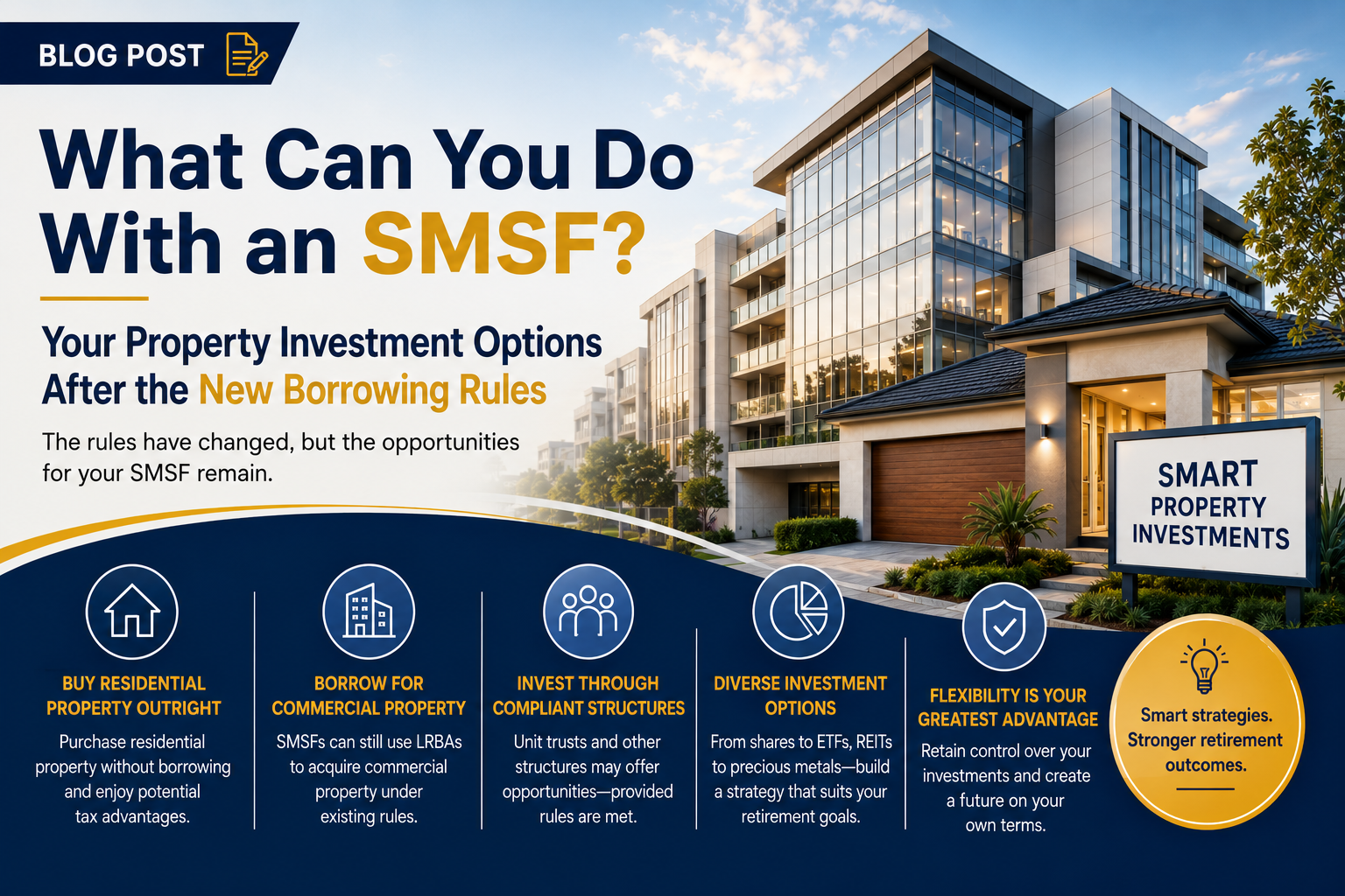 Can you buy property SMSF? Can you buy property SMSF